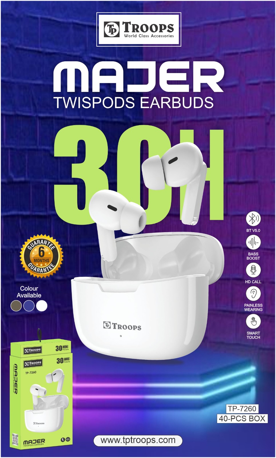 Majer Twispods Earbuds