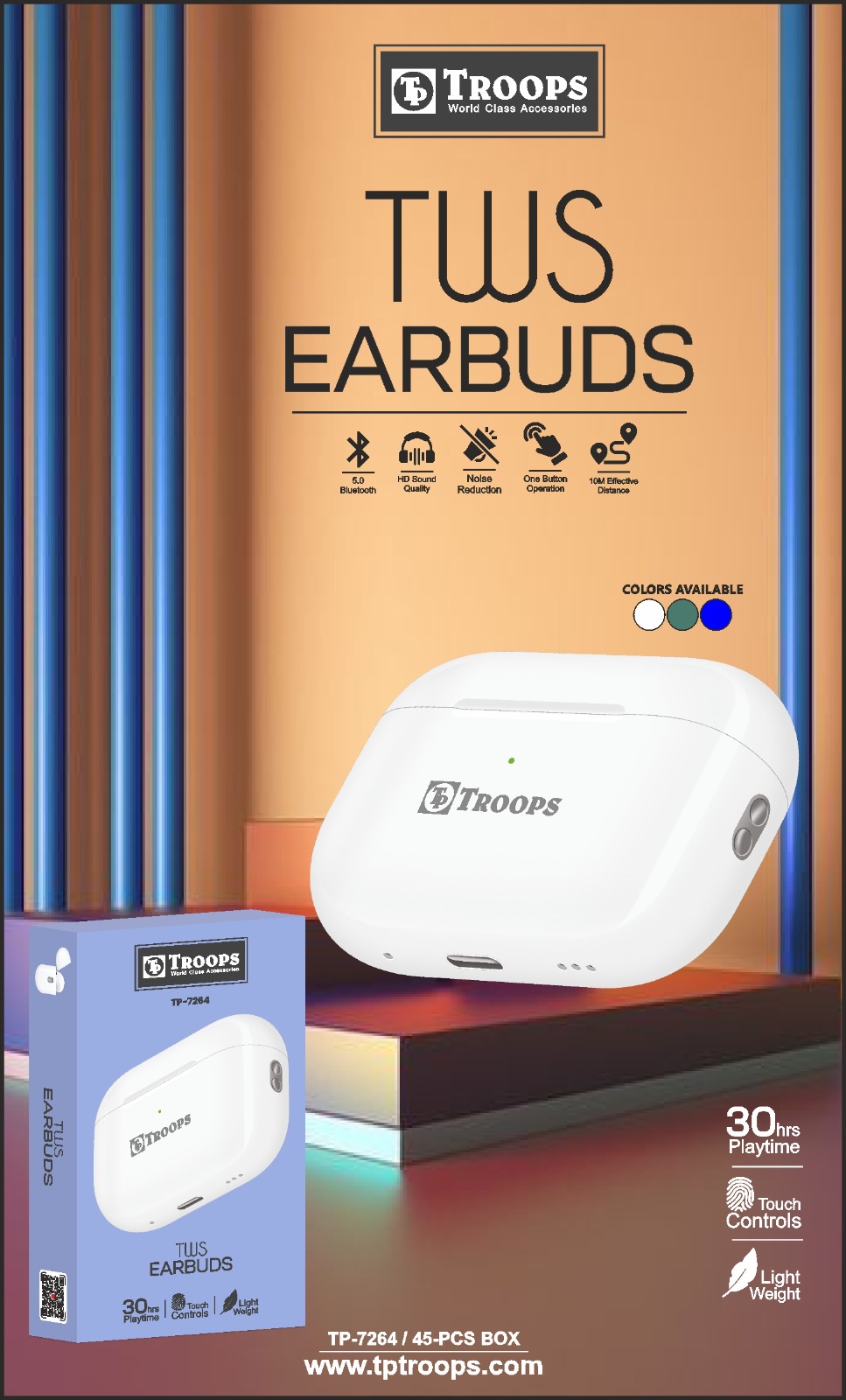 Troops TWS Earbuds